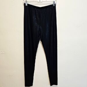 Black Shiny Leggings